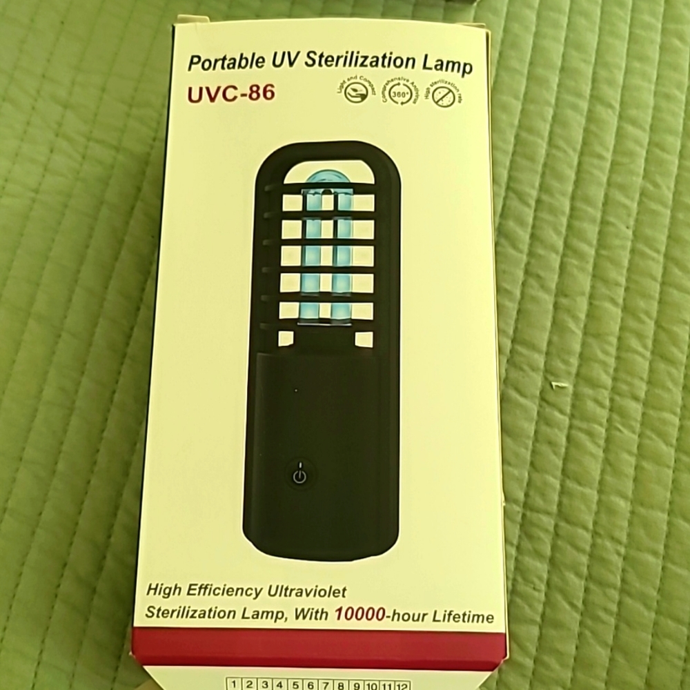 Portable UV Sterilization Lamp